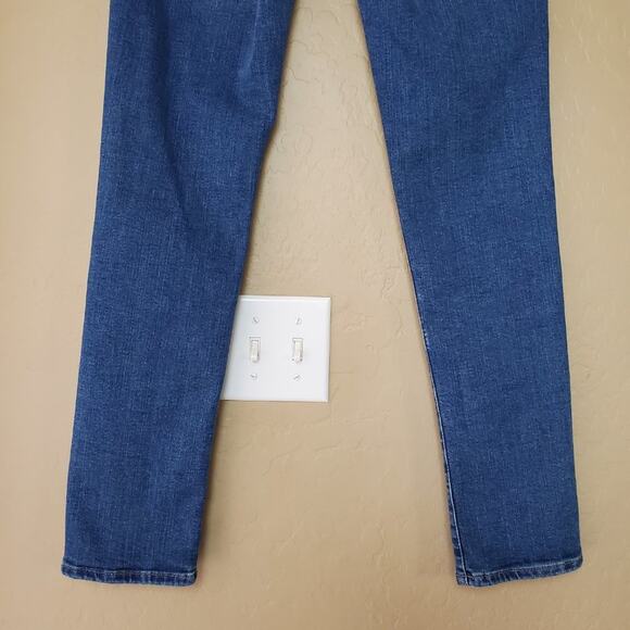 Mavi Jeans Angie Distressed Printed Skinny Jeans - Picture 6 of 9